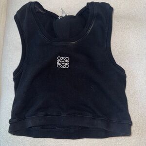 Loewe Crop Top with White Label